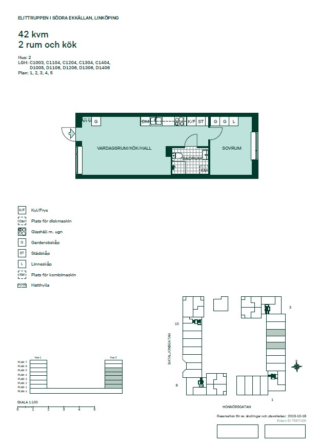 2 rok · 41 m² i Linköping – bild 12