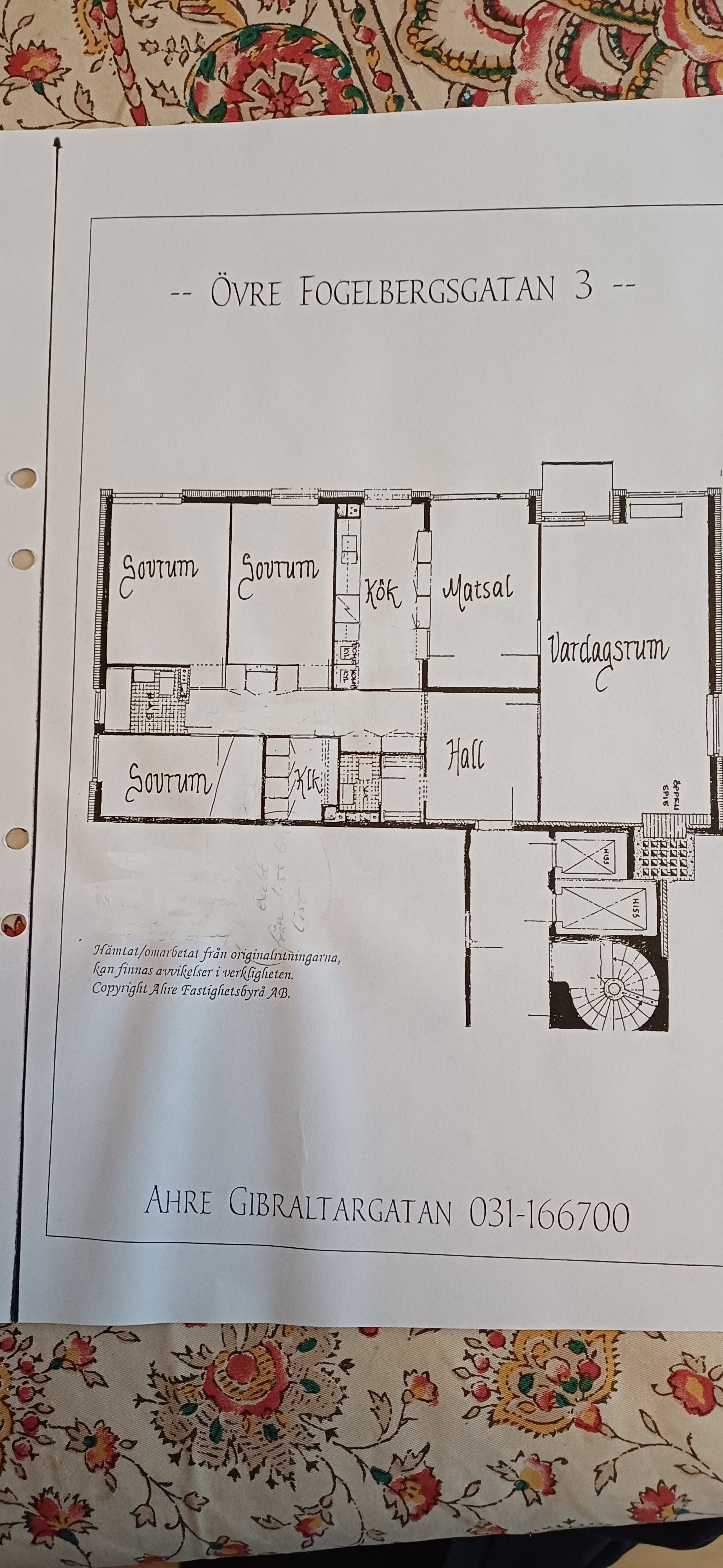 Lägenhet, 5 rooms, 117 sqm, Göteborg