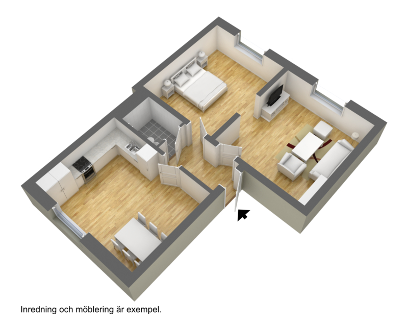 2 rok · 66 m² i Helsingborg – bild 6