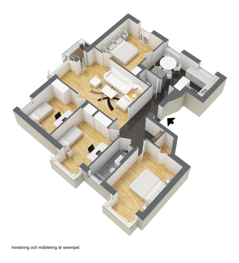 5 rok · 104 m² i Borås – bild 5