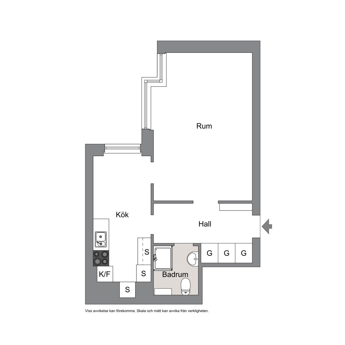 Lägenhet – Stockholm, Sibirien, Vasastaden - Bild 2