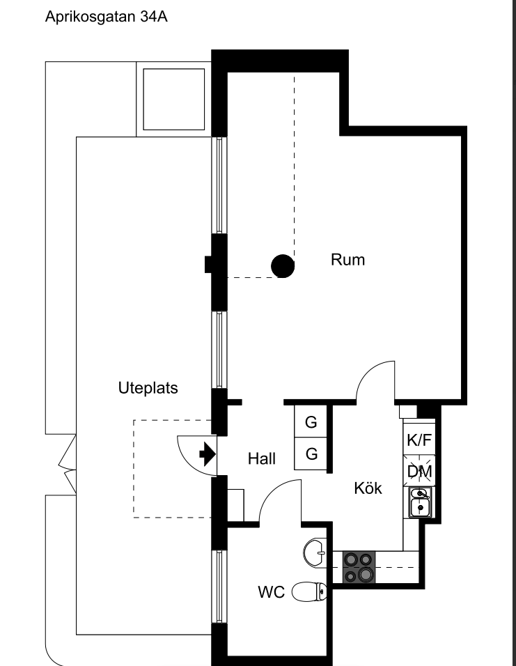 1 rum och kök, Stockholm — 6 905 kr/mån — bild 2