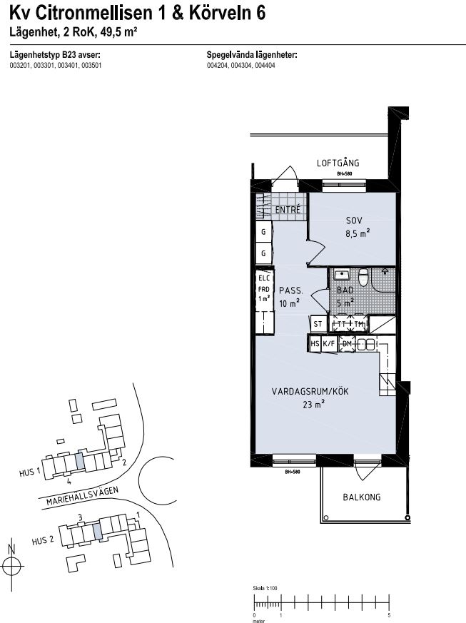 2 rok · 49 m² i Helsingborg – bild 16