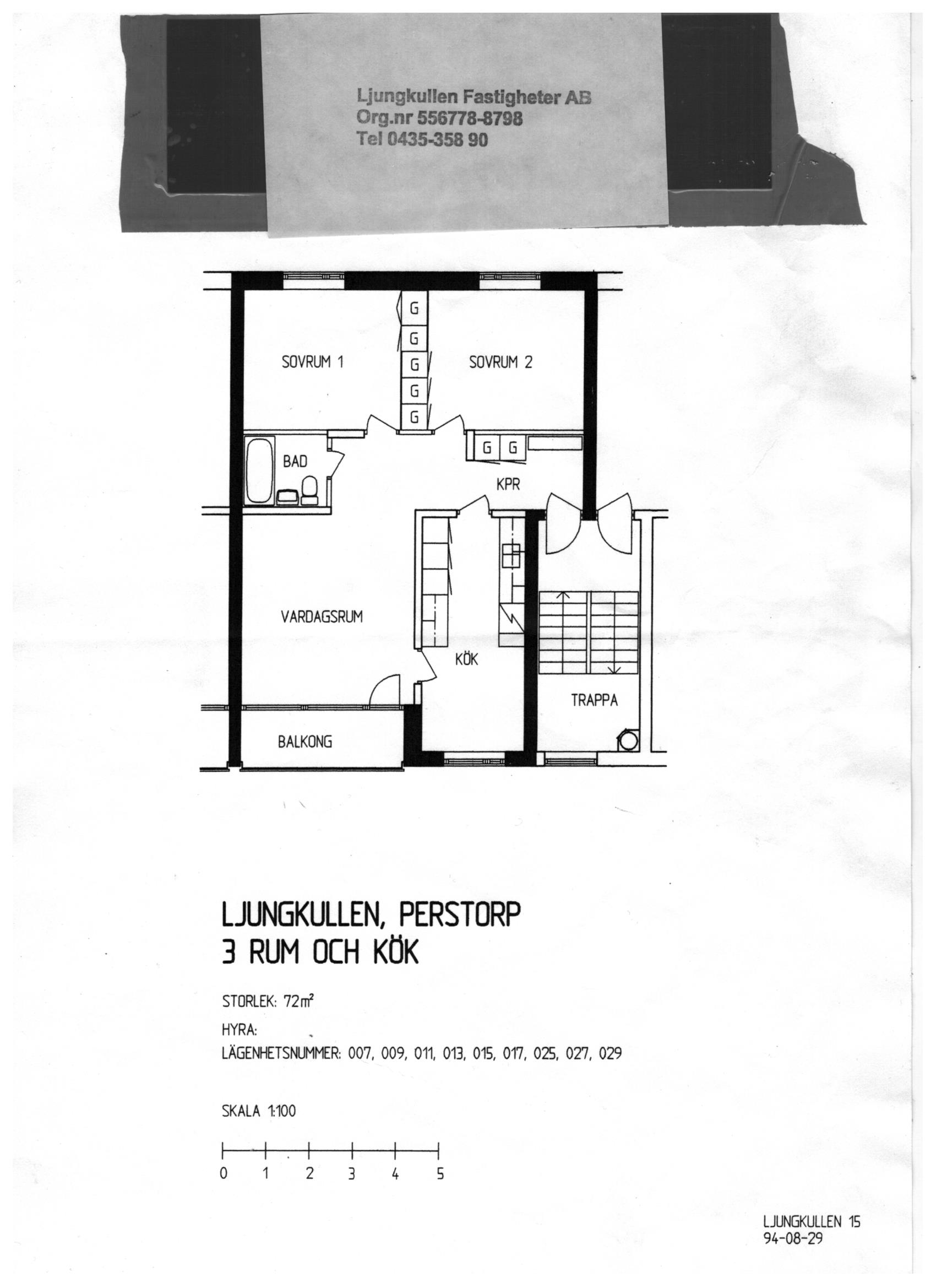 3 rok · 72 m² i Perstorp – bild 3