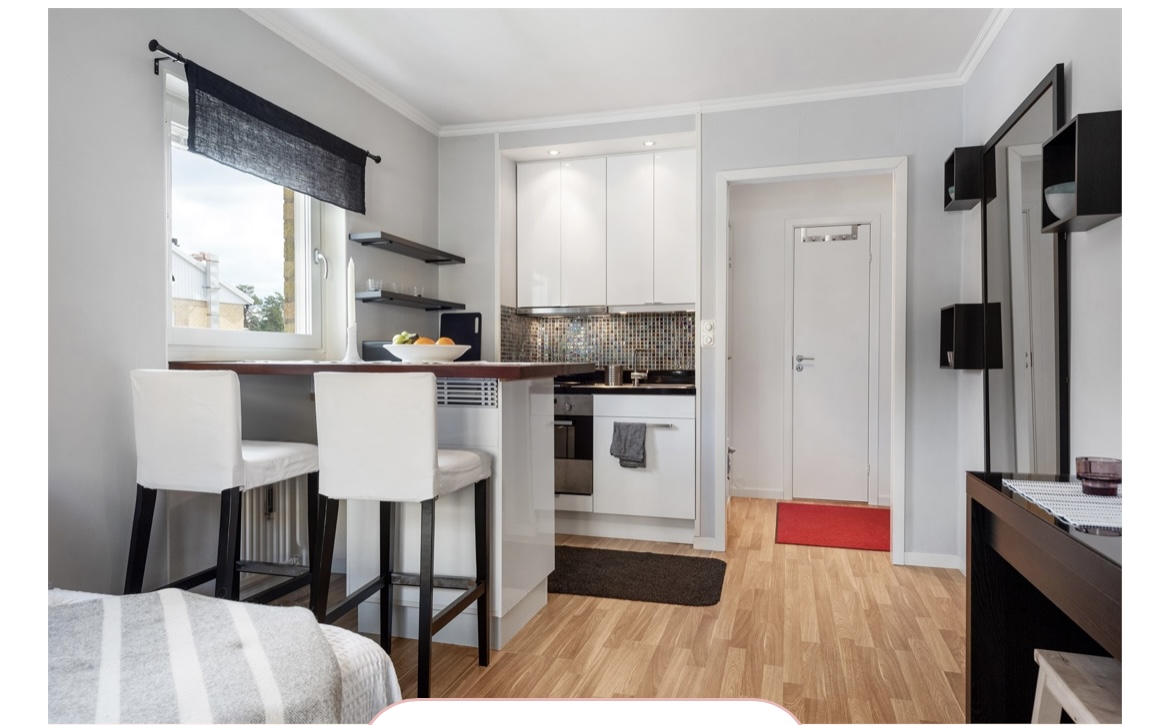 Lägenhet, 1 rooms, 25 sqm, Sigtuna