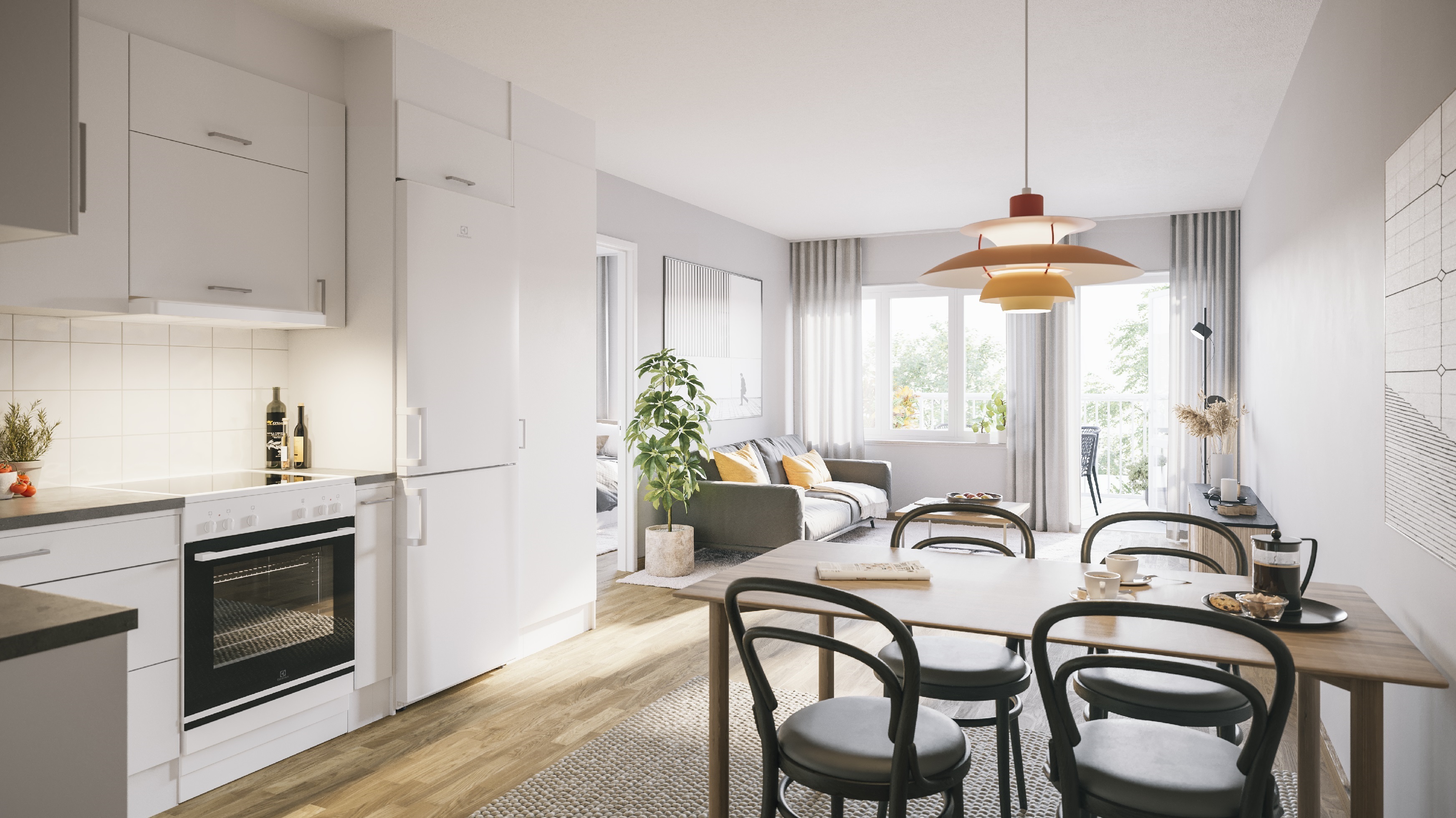 Lägenhet, 2 rooms, 51 sqm, Märsta
