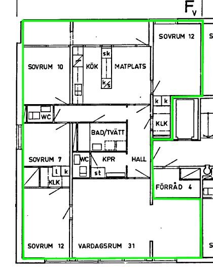 Lägenhet, 4 rooms, 80 sqm, Sundbyberg