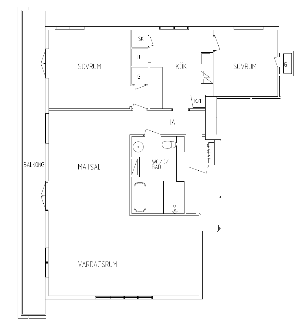 3 rok · 105 m² i Borås – bild 12