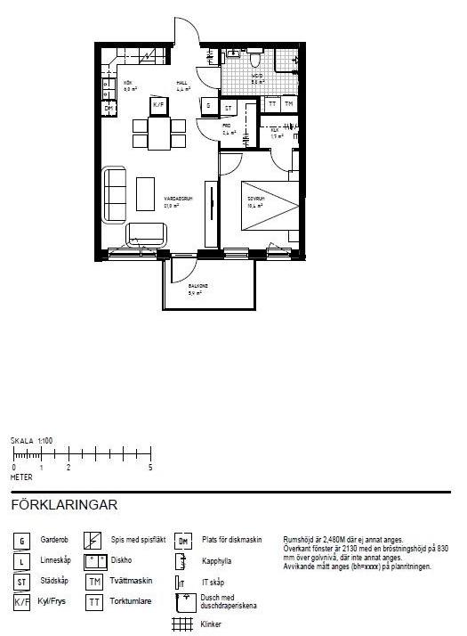 2 rok · 53 m² i Linköping – bild 15