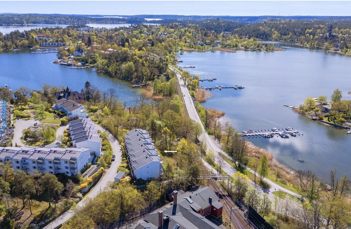 Radhus, 5 rooms, 121 sqm, Saltsjöbaden