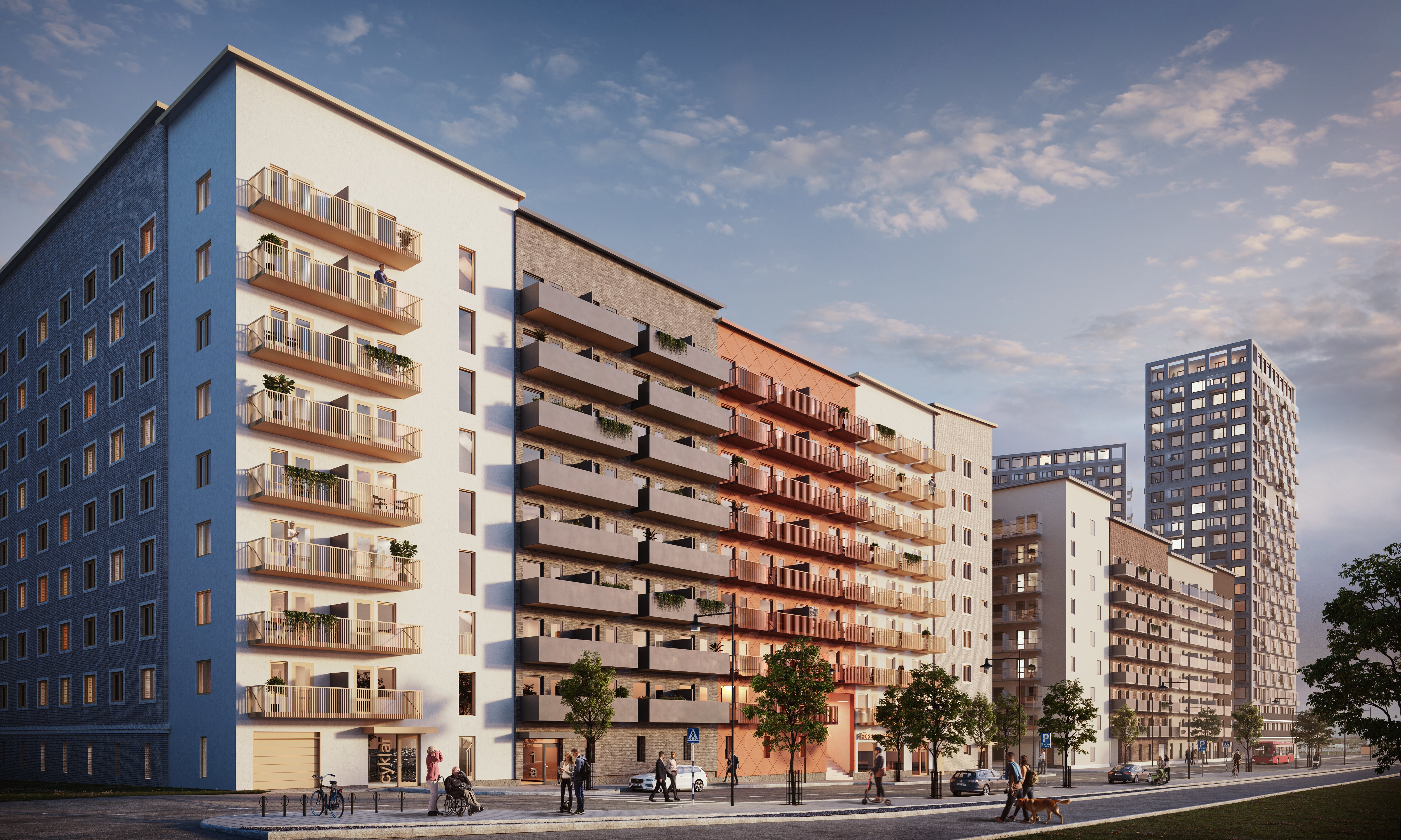 Lägenhet, 1 rooms, 23 sqm, Sollentuna