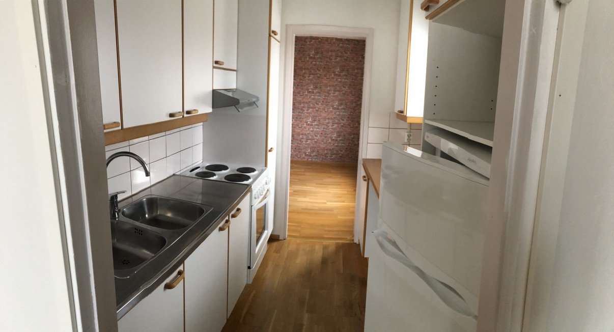Vuokrataan siisti 45m2 kerrostalokaksio jykevästä 50-luvun kivitalosta, vapautuu 1.10.2026 4