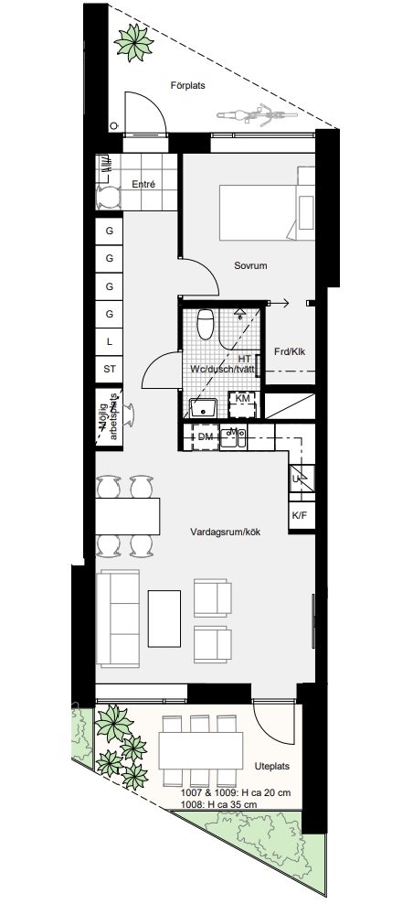 Apartment in Lund, Brunnshög, Öster - Bild 4