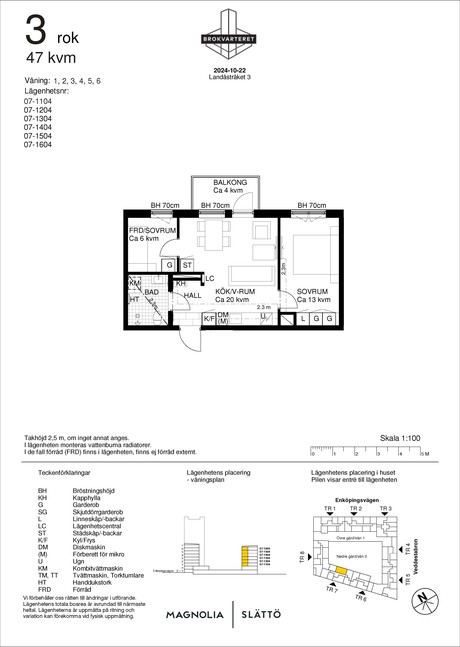 3 rok · 47 m² i Stockholm – bild 15