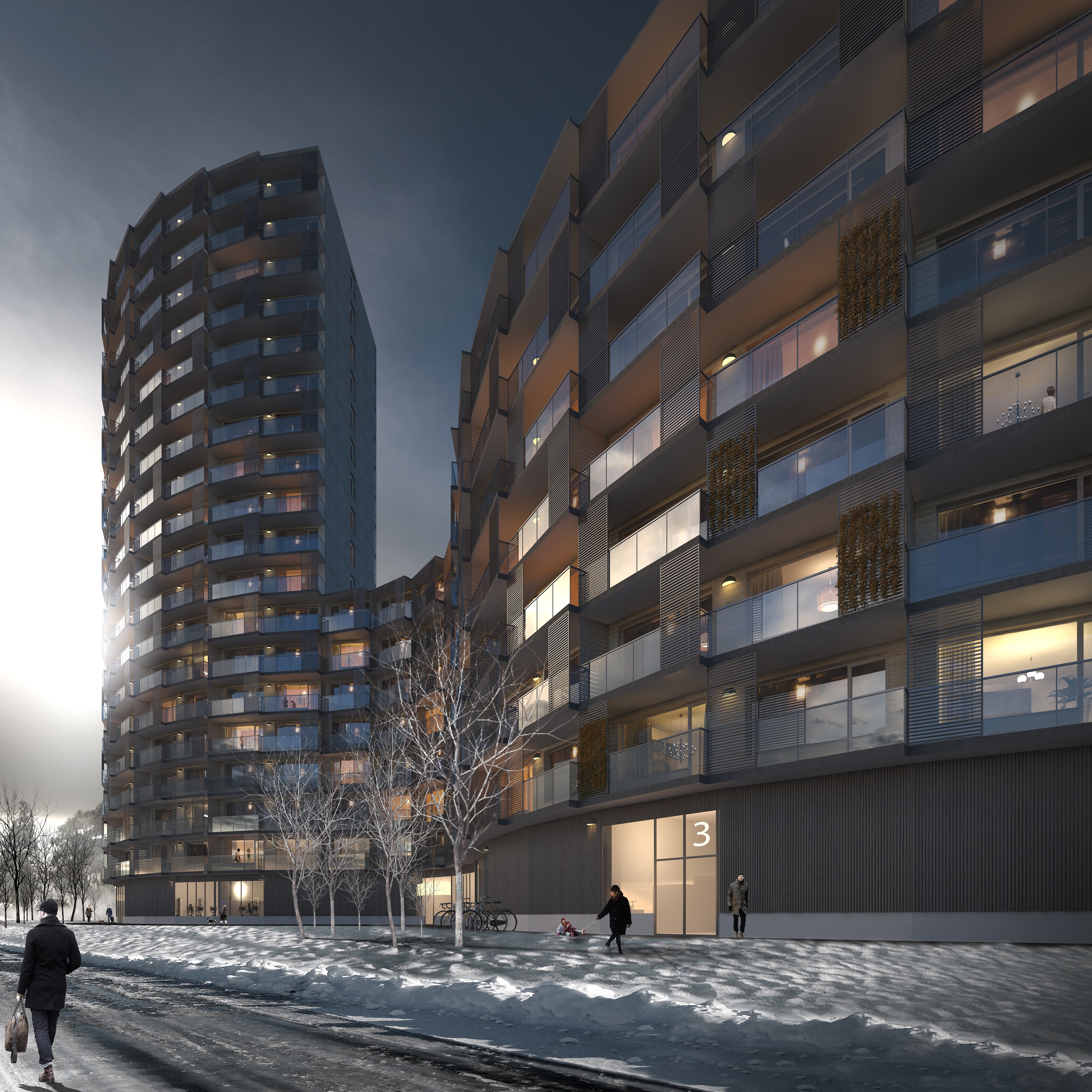 Lägenhet, 3 rooms, 86 sqm, Nynäshamn