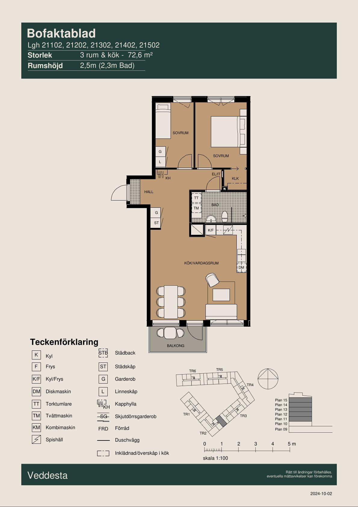 3 rok · 72 m² i Järfälla – bild 9