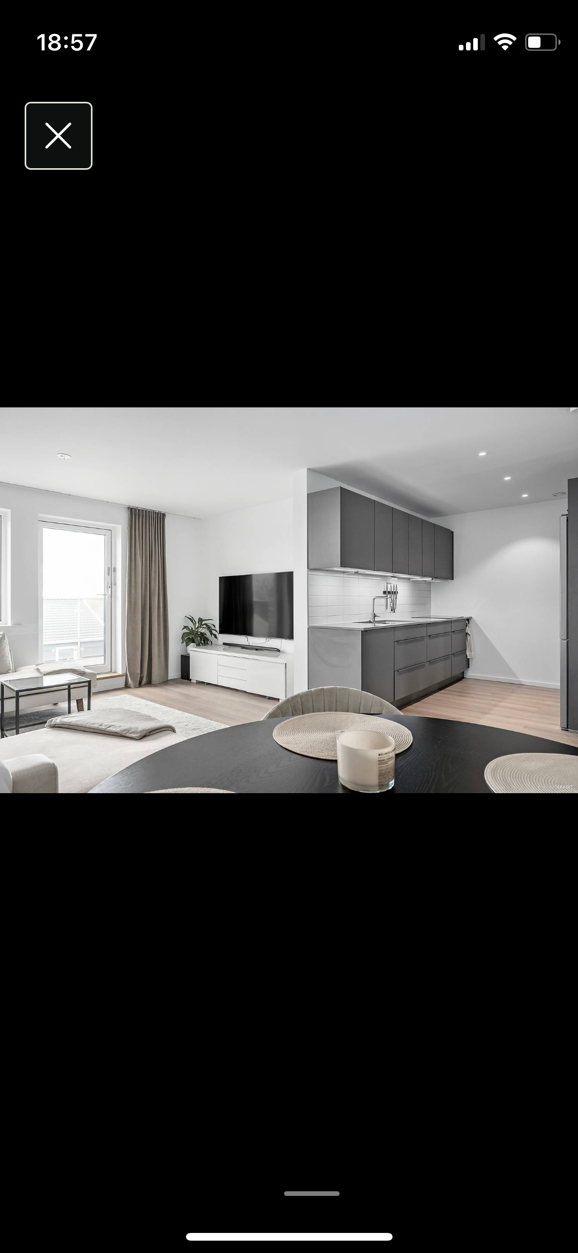 Lägenhet, 2 rooms, 57 sqm, Laholm