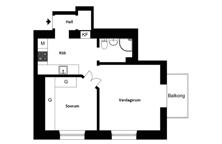 2 rum och kök, Stockholm — 25 000 kr/mån — bild 3