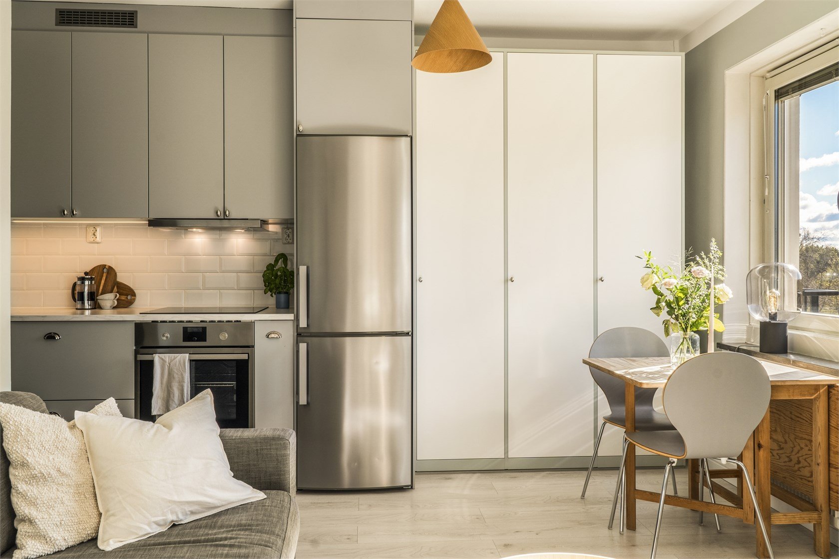 Lägenhet, 1 rooms, 27 sqm, Johanneshov