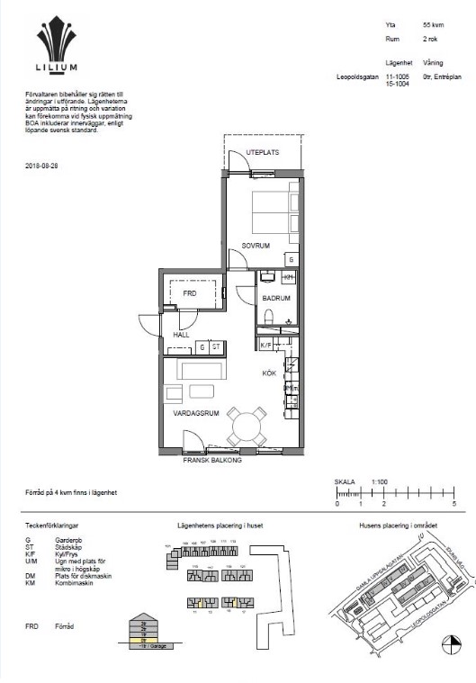 2 rok · 55 m² i Uppsala – bild 6