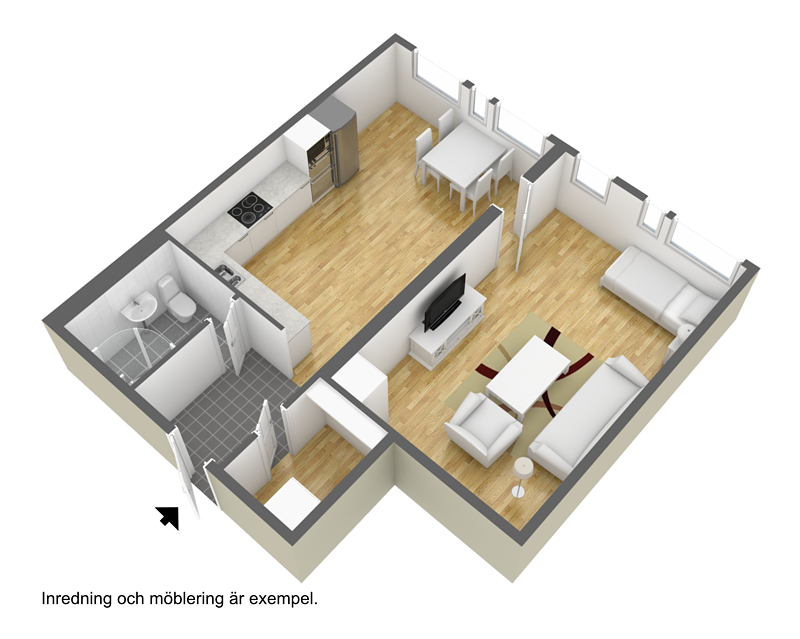 1 rok · 52 m² i Borås – bild 5