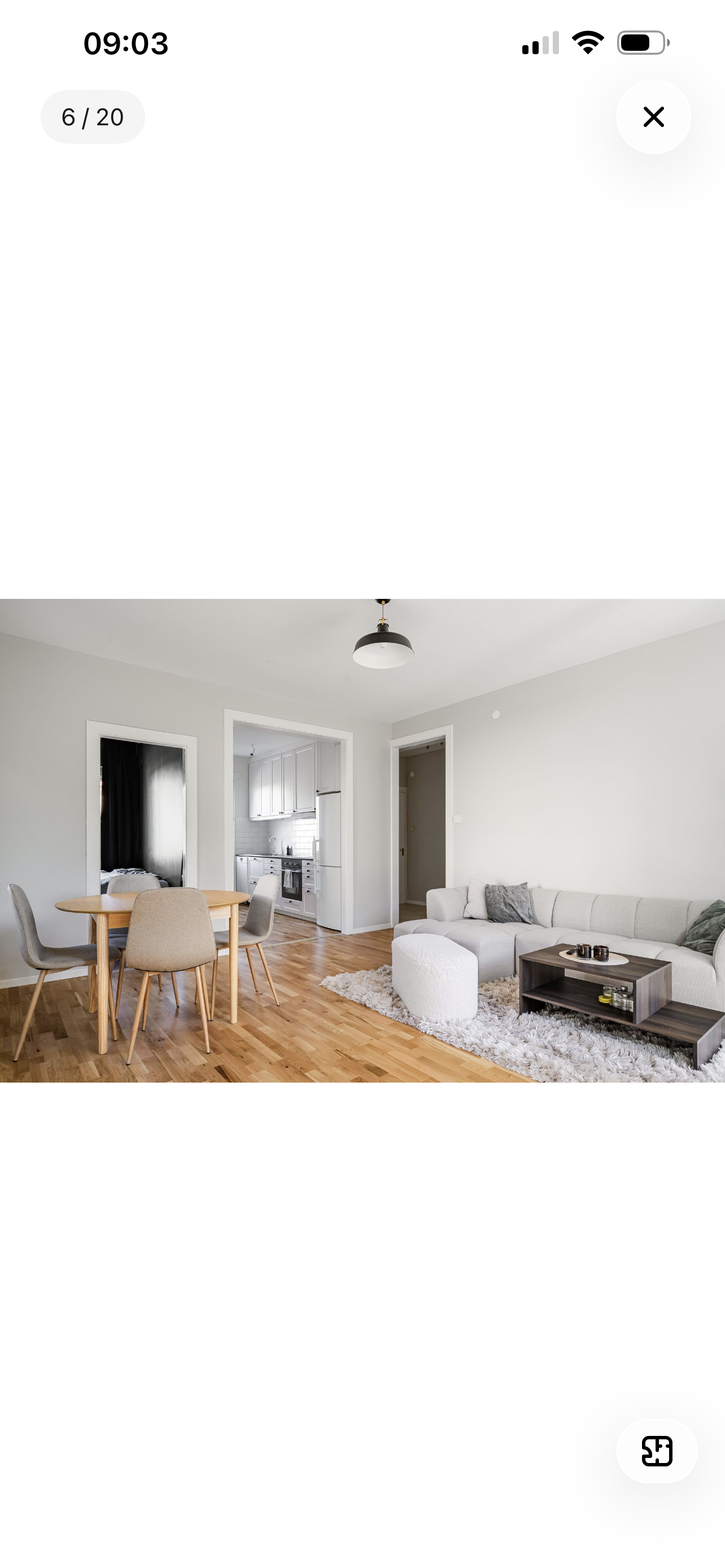 Lägenhet, 2 rooms, 43 sqm, Strängnäs