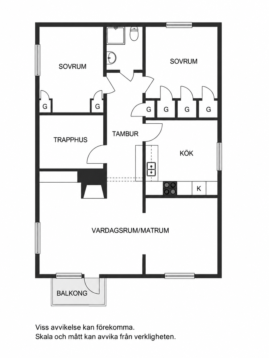 4 rok · 90 m² i Sundsvall – bild 8