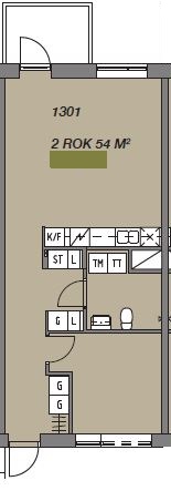 2 rok · 54 m² i Helsingborg – bild 5