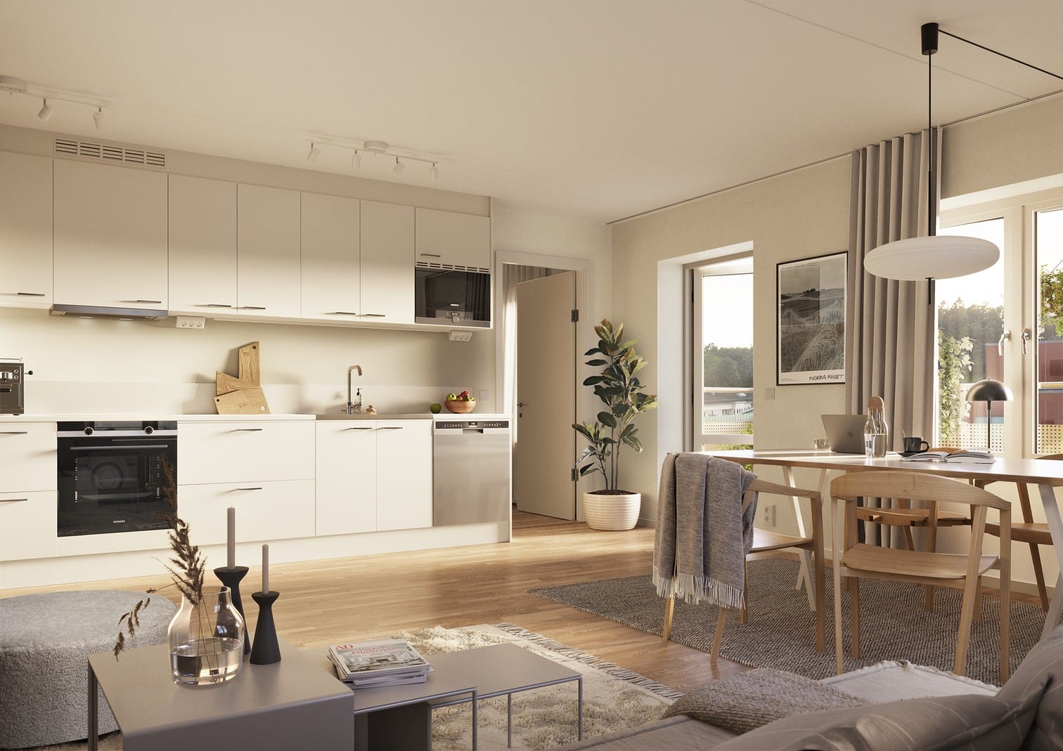 Lägenhet, 4 rooms, 93 sqm, Västra frölunda