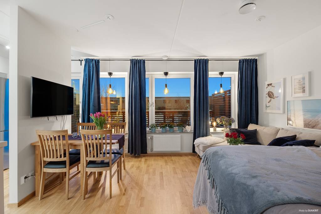 Lägenhet, 1 rooms, 34 sqm, Uppsala