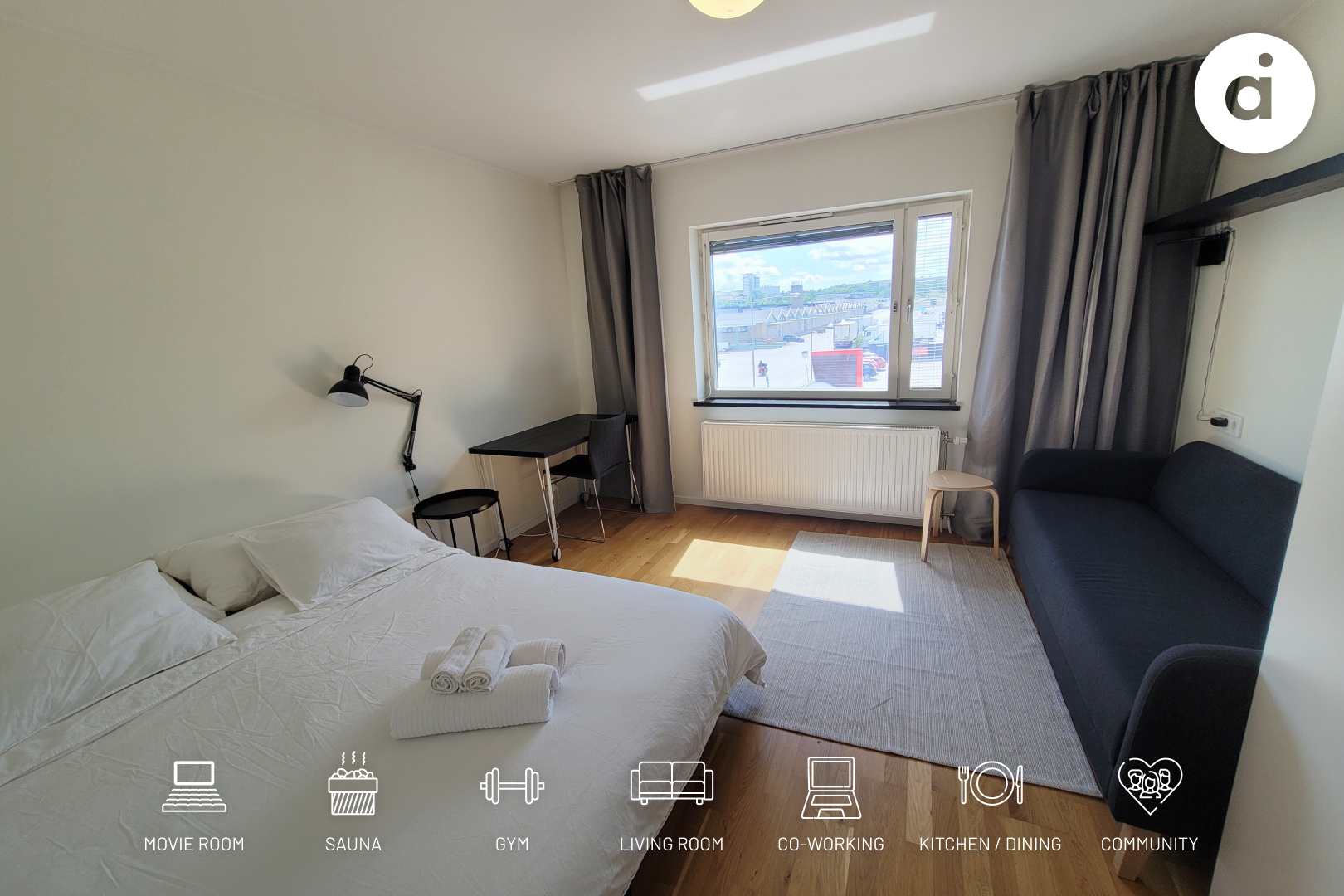 Lägenhet, 1 rooms, 32 sqm, Årsta