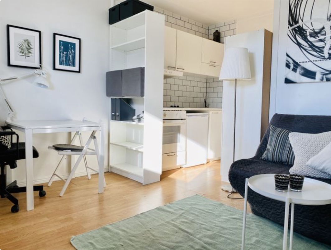 Lägenhet, 1 rooms, 18 sqm, Uppsala