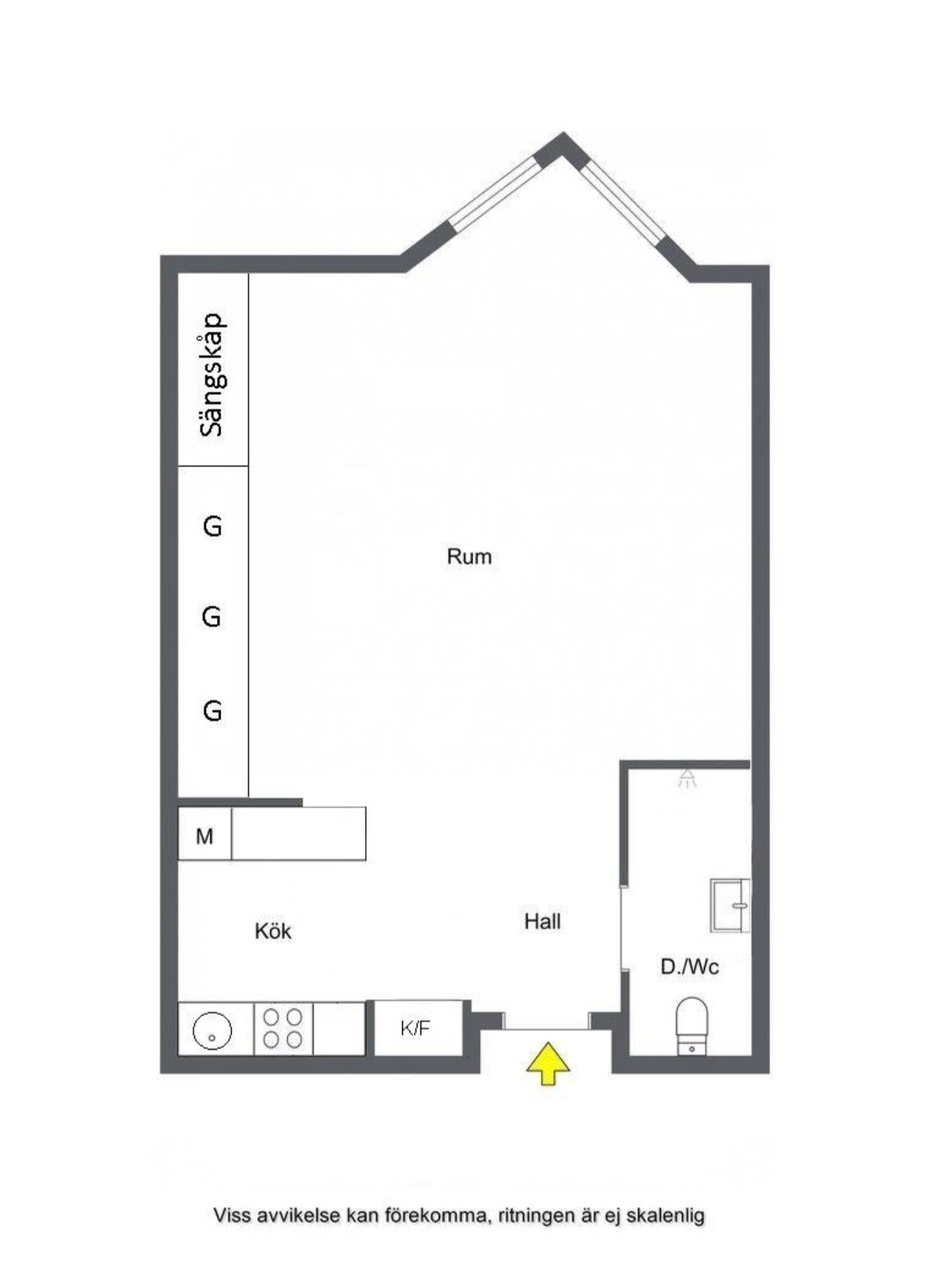 1 rum och kök, Stockholm — 12 500 kr/mån — bild 2