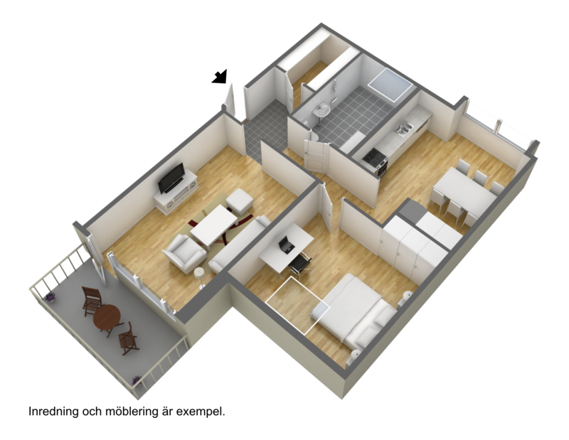 2 rok · 69 m² i Helsingborg – bild 8