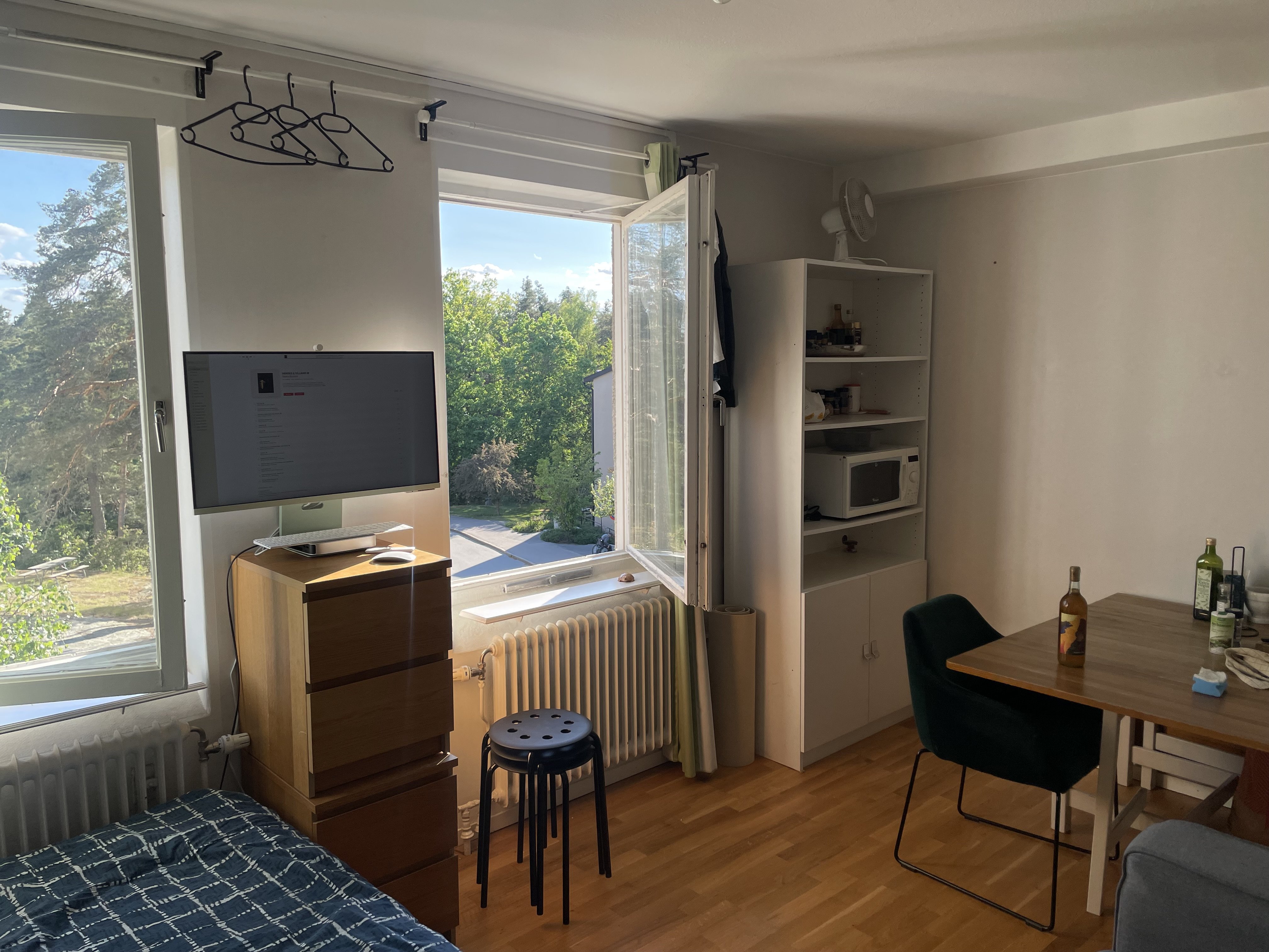 Lägenhet, 1 rooms, 20 sqm, Bagarmossen