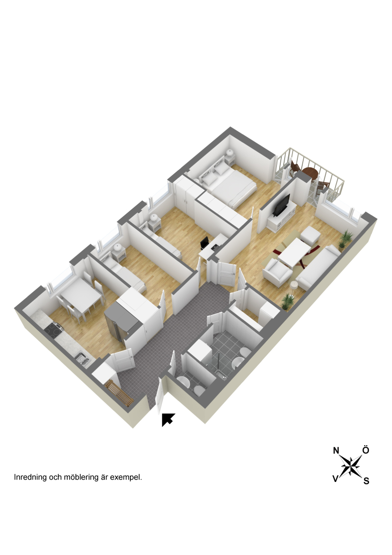 4 rok · 86 m² i Linköping – bild 2