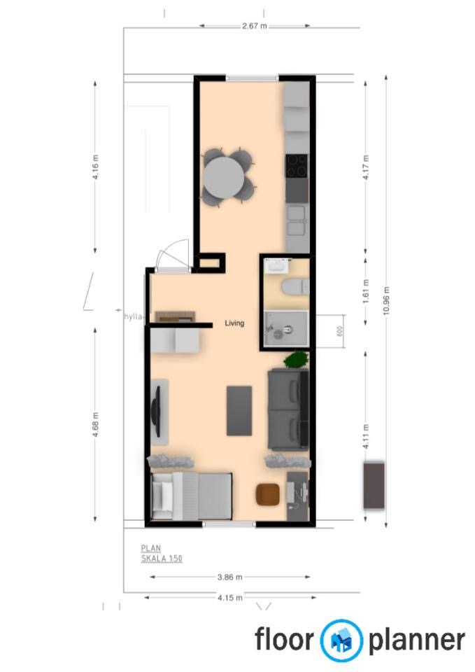 1 rok · 38 m² i Göteborg – bild 8