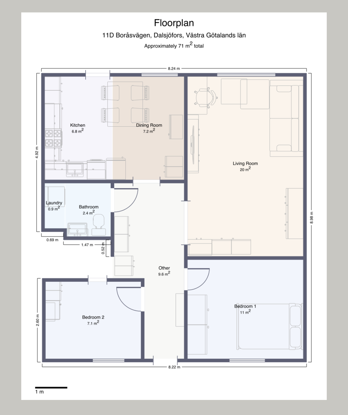 3 rok · 71 m² i Borås  – bild 14