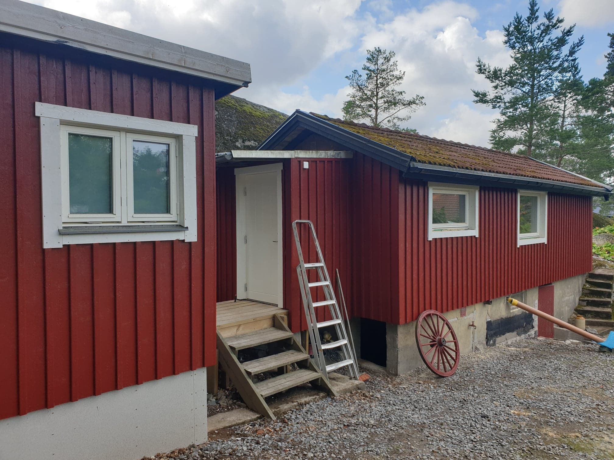 Pilfinksvägen i Älta