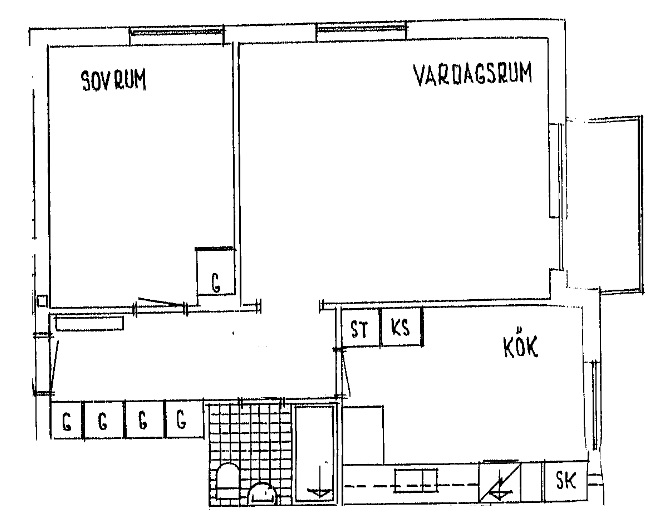 2 rok · 52 m² i Katrineholm – bild 7