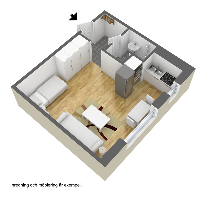 1 rok · 25 m² i Borås – bild 2