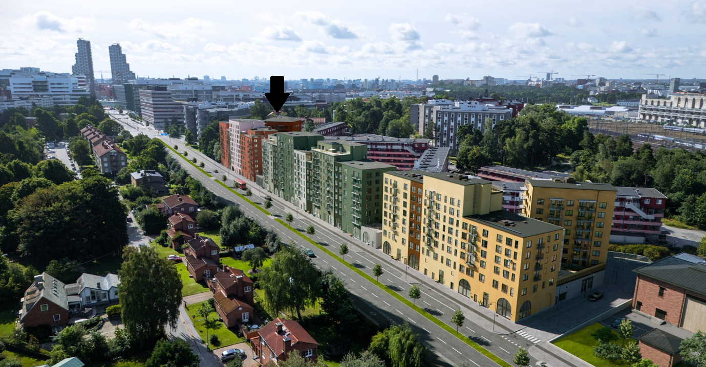 Lägenhet, 1 rooms, 34 sqm, Solna