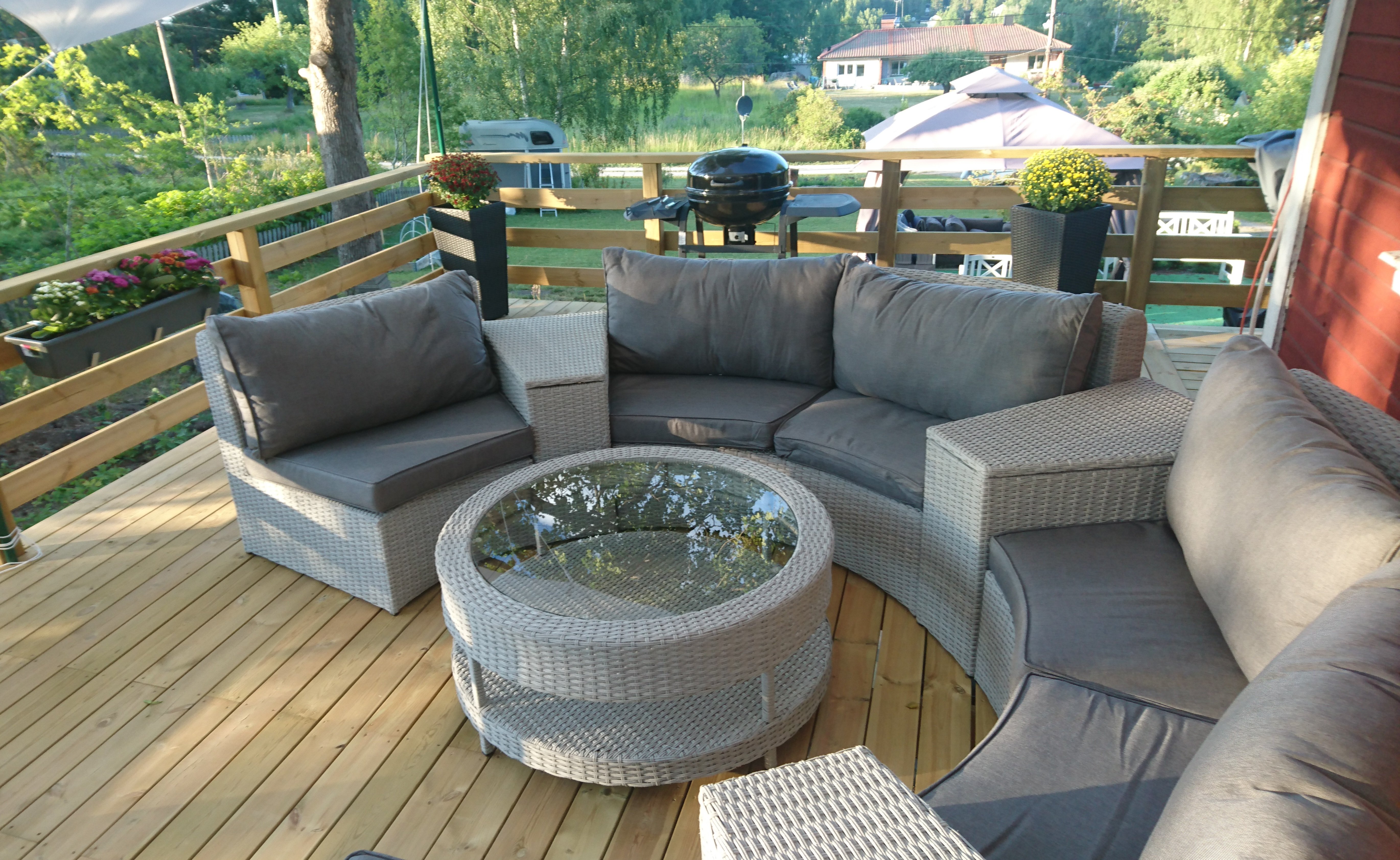 Bondkroksvägen i Bro