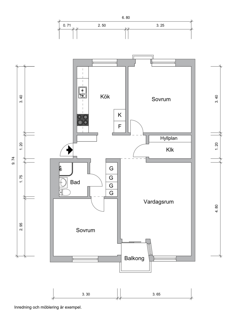 3 rok · 70 m² i Borås