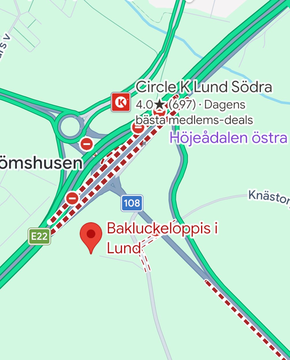 Knästorps kvarnväg, Staffanstorp