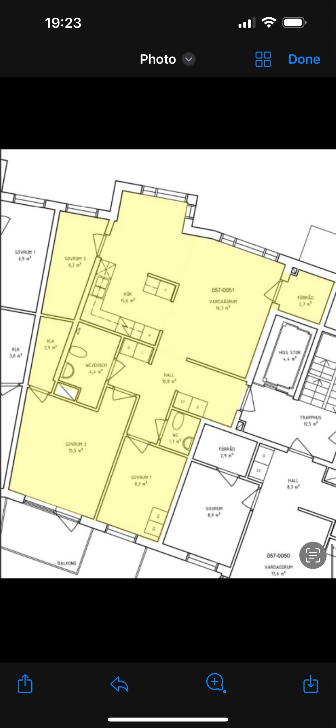 Lägenhet, 4 rooms, 90 sqm, Sollentuna