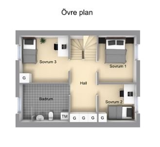 Radhus, 5 rum, 120 kvm, Göteborg