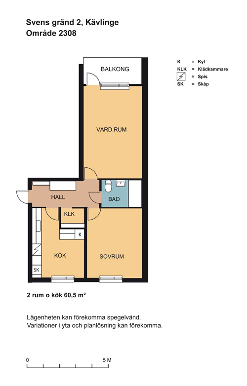 2 rok · 60 m² i Kävlinge – bild 7