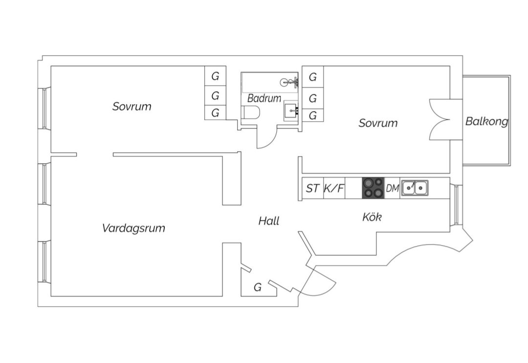 3 rok · 74 m² i Stockholm – bild 11