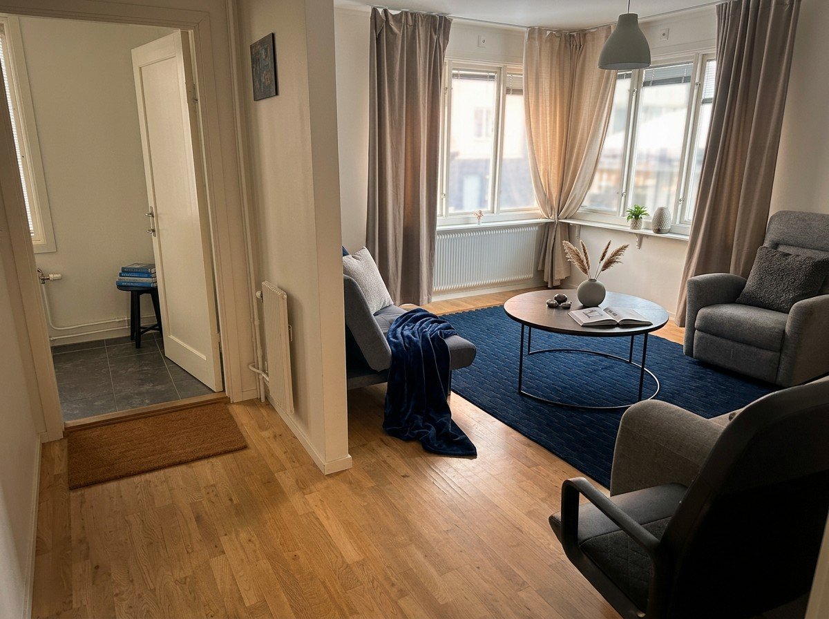 Lägenhet, 2 rooms, 50 sqm, Upplands Väsby